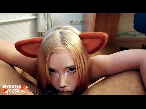 ❤️ કિટસુન તેના મોંમાં ડિક અને કમ ગળી જાય છે ❤️❌ gu.xlxxporno.ru પર